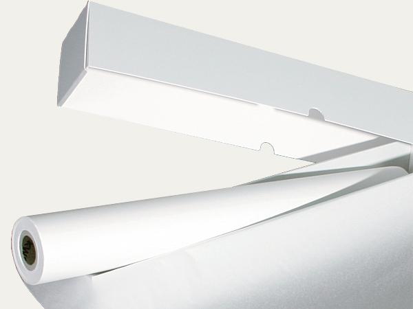 Seidenpapier ohne Puffer a. Rolle - 18 g/m² - 130 cm/500 lfm