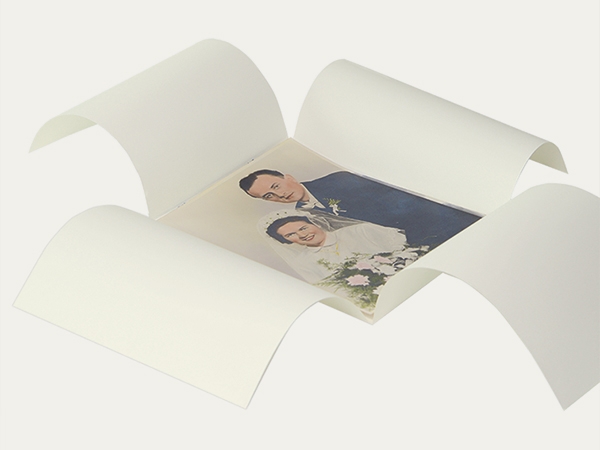 Klappumschlag - Fotoarchivpapier 120 g/m² - 10 x 15 cm